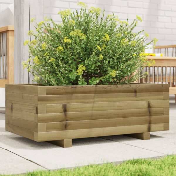 Provira Plantenbak 70x40x26,5 cm geïmpregneerd grenenhout