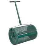 Provira Compoststrooier Ø40x60 cm staal groen