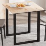 Provira Tafelbladen 2 st rechthoekig 70x35x2,5 cm massief grenenhout