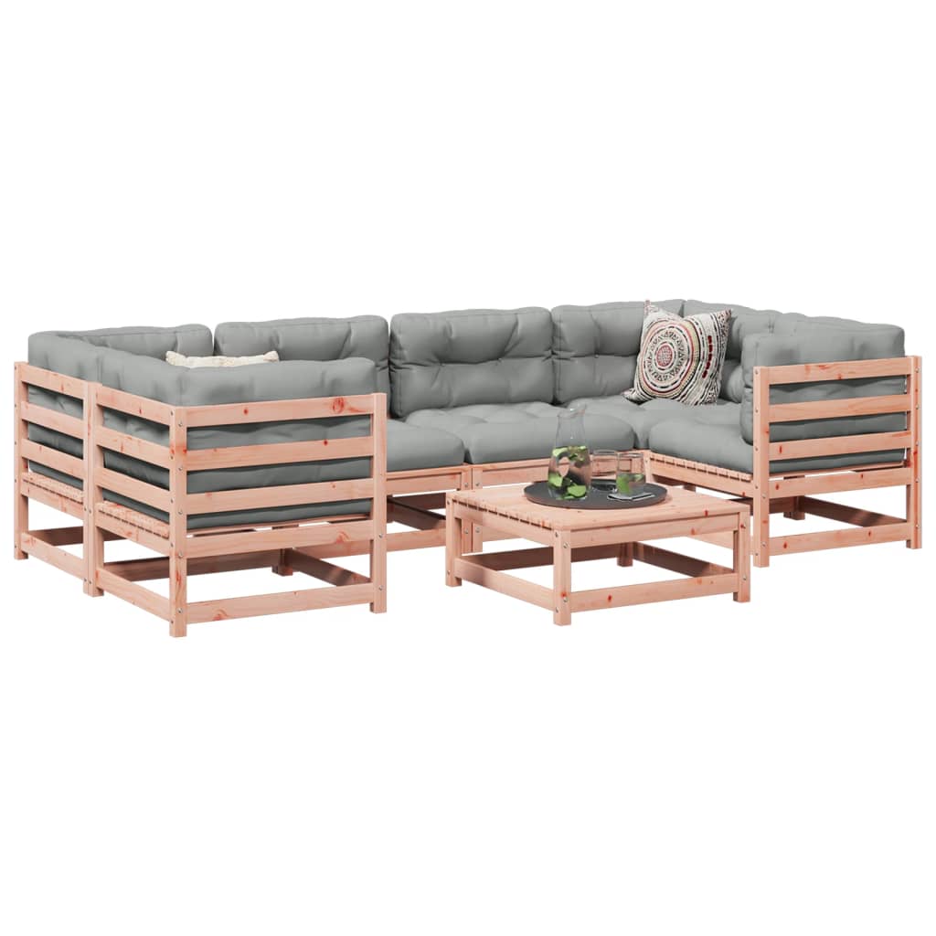 8721102899621_m_en_hd_1 Provira 7-delige Loungeset massief douglas vurenhout - Image 1