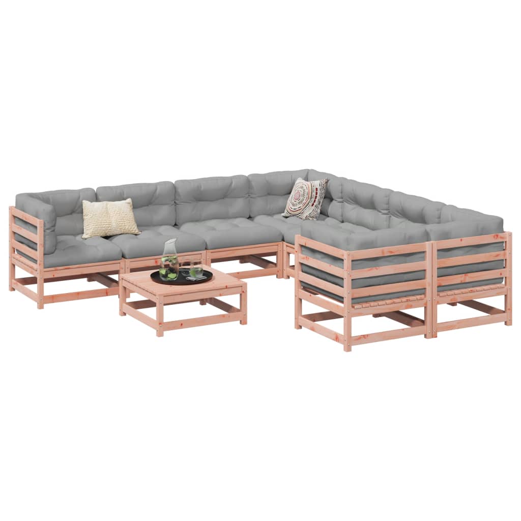 8721102900204_m_en_hd_1 Provira 9-delige Loungeset massief douglas vurenhout - Image 1