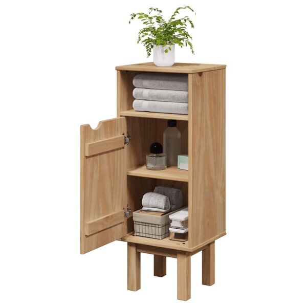 Provira Badkamerkast OTTA 35x30x90 cm massief grenenhout