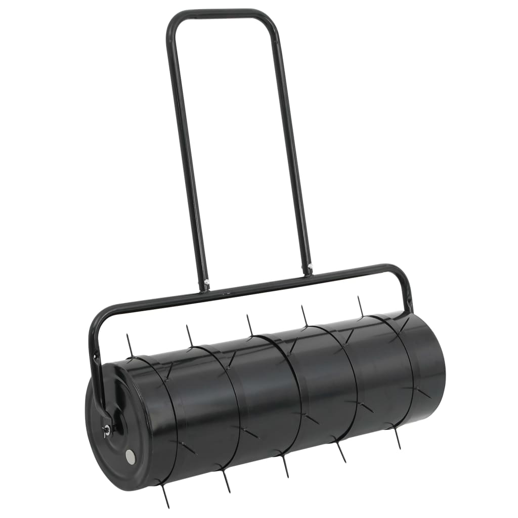 8721158359650_a_en_hd_1 Provira Gazonroller met beluchtingsklemmen 63 L ijzer en staal zwart - Image 1