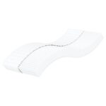 Provira Schuimmatras voor kinderen hardheid H2 H3 80x160 cm wit