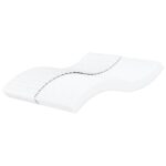 Provira Schuimmatras hardheid H2 H3 200x210 cm wit