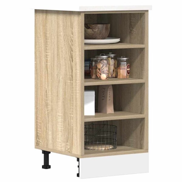 Provira Onderkast 40x44,5x81,5 cm bewerkt hout sonoma eikenkleurig