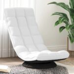 Provira Bureaustoel 70x51x79 cm stof wit
