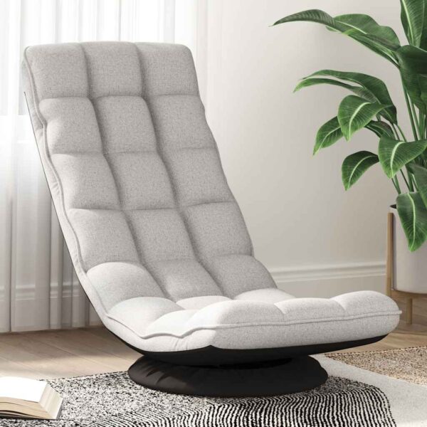 Provira Vloerkruk Cloud 70x51x79 cm stof wolkengrijs
