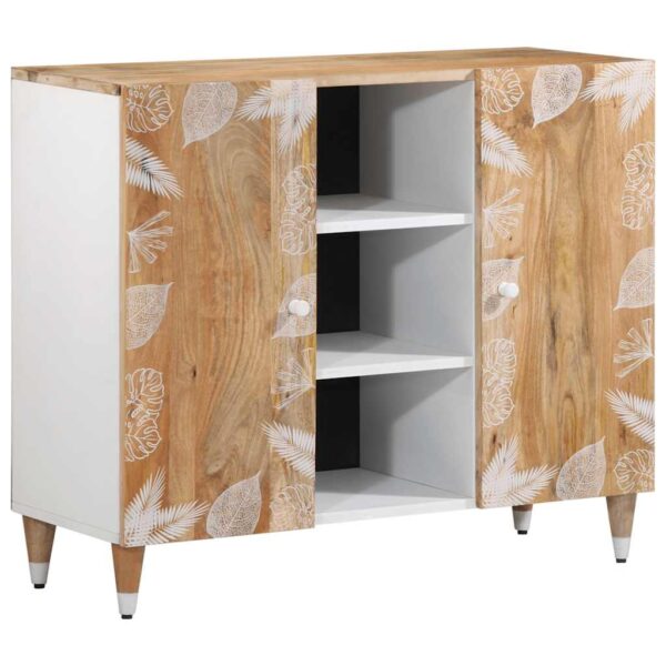 Provira Dressoir 90x33,5x75 cm massief mangohout