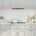 Provira Spatschermen keuken 2 st 80x50 cm gehard glas wit