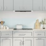 Provira Spatschermen keuken 2 st 80x60 cm gehard glas wit