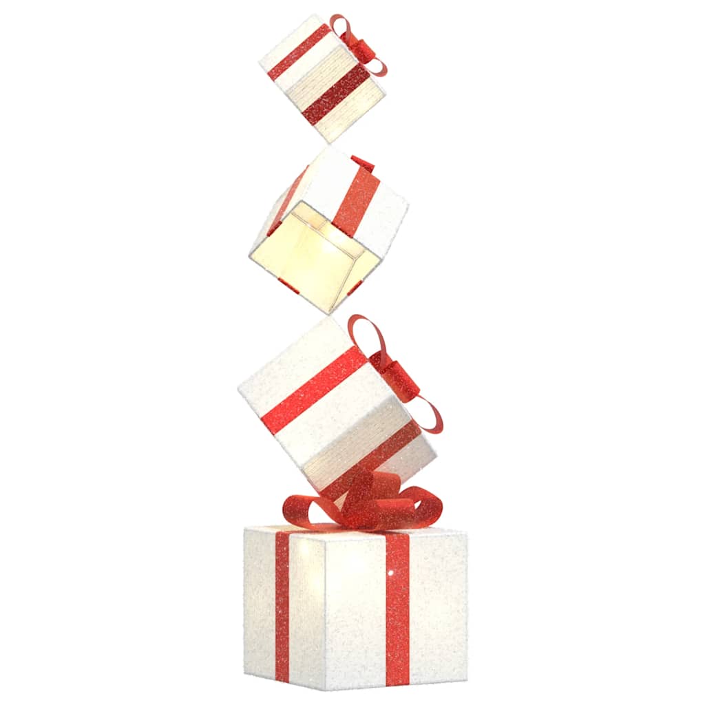 8721158513397_a_en_hd_1 Provira Kerstdecoratie geschenkdoos 80 LED's warm wit - Image 1