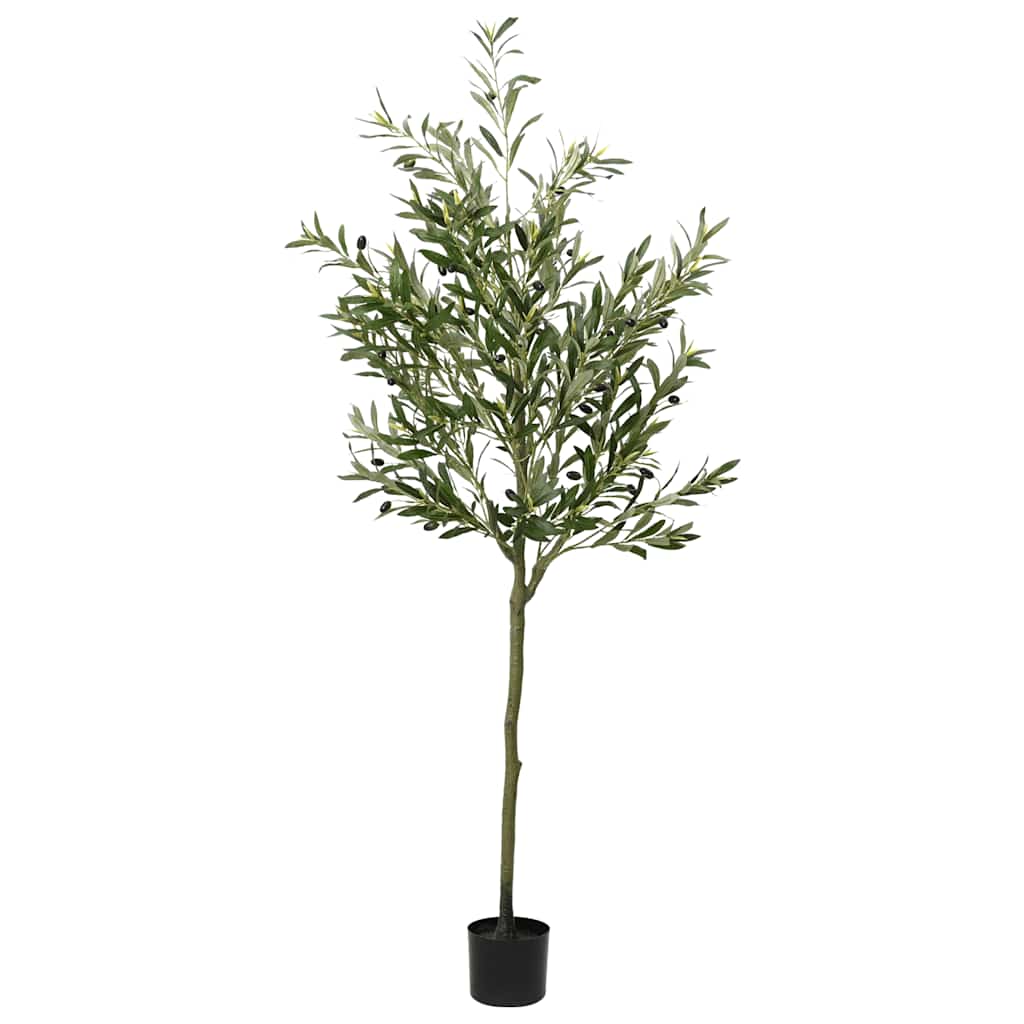 8721158572905_a_en_hd_1 Provira Kunstolijfboom 700 blaadjes 180 cm groen - Image 1