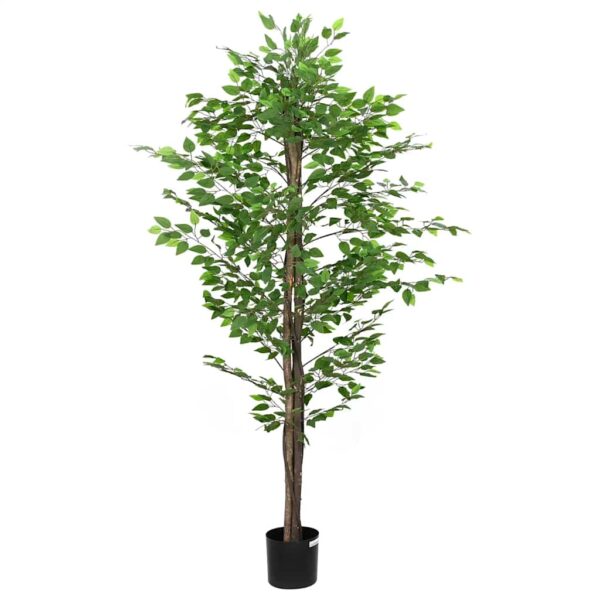 Provira Kunst Ficus Plant 1260 bladeren 200 cm groen
