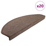 Provira Trapmatten 20 st 65x24x4 cm koffiebruin